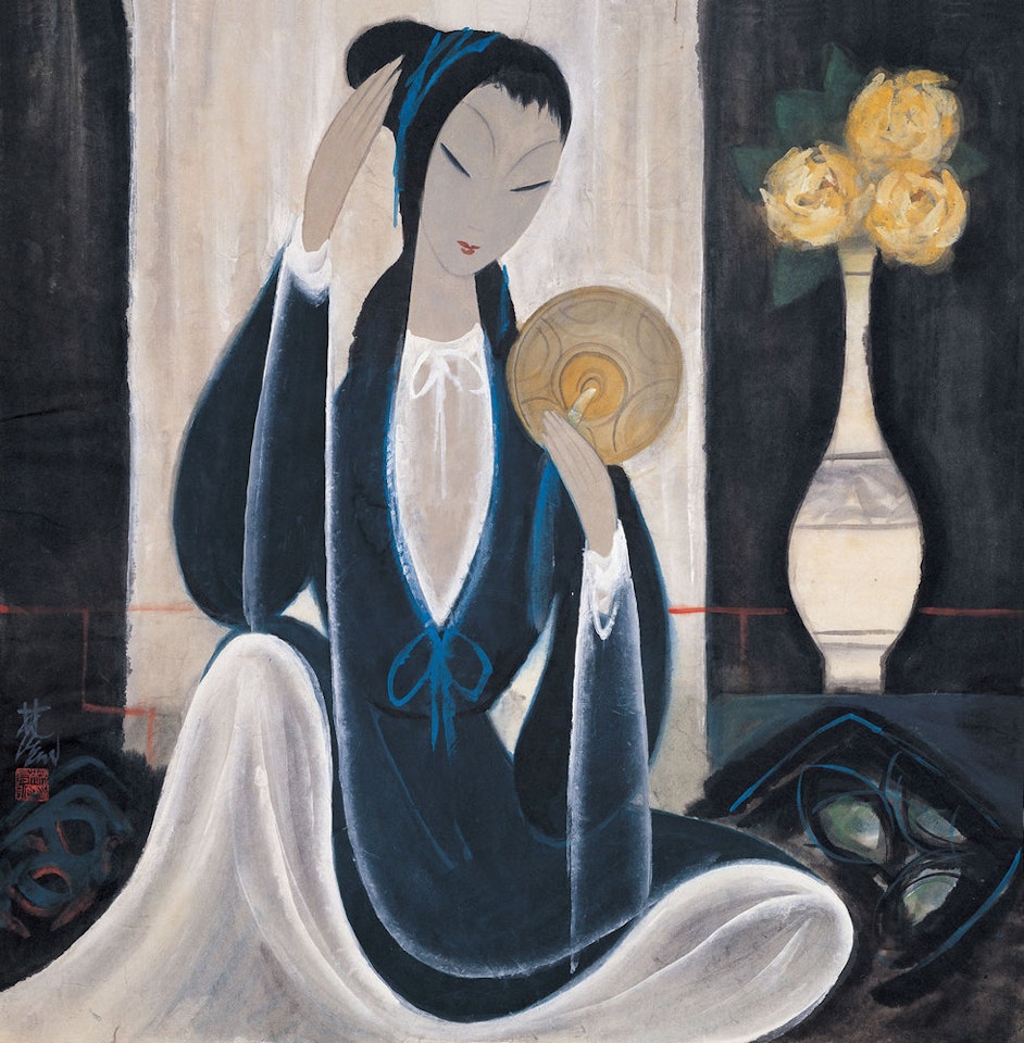 Maiden by Lin Fengmian