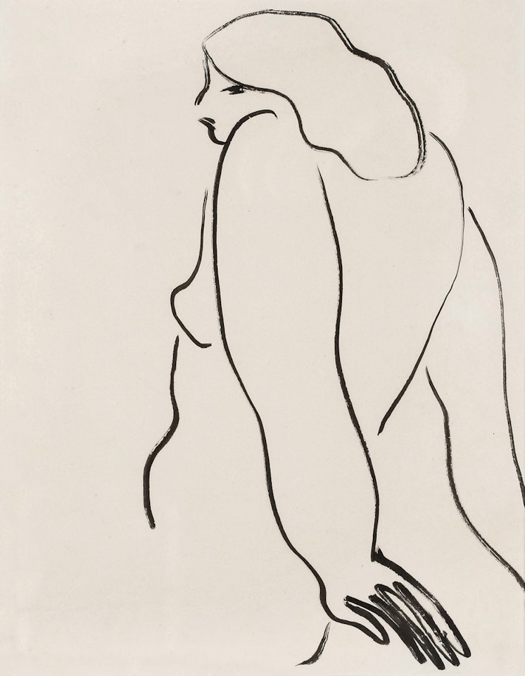 Nude Woman by Sanyu