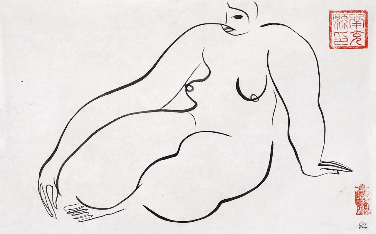 Nude Woman by Sanyu