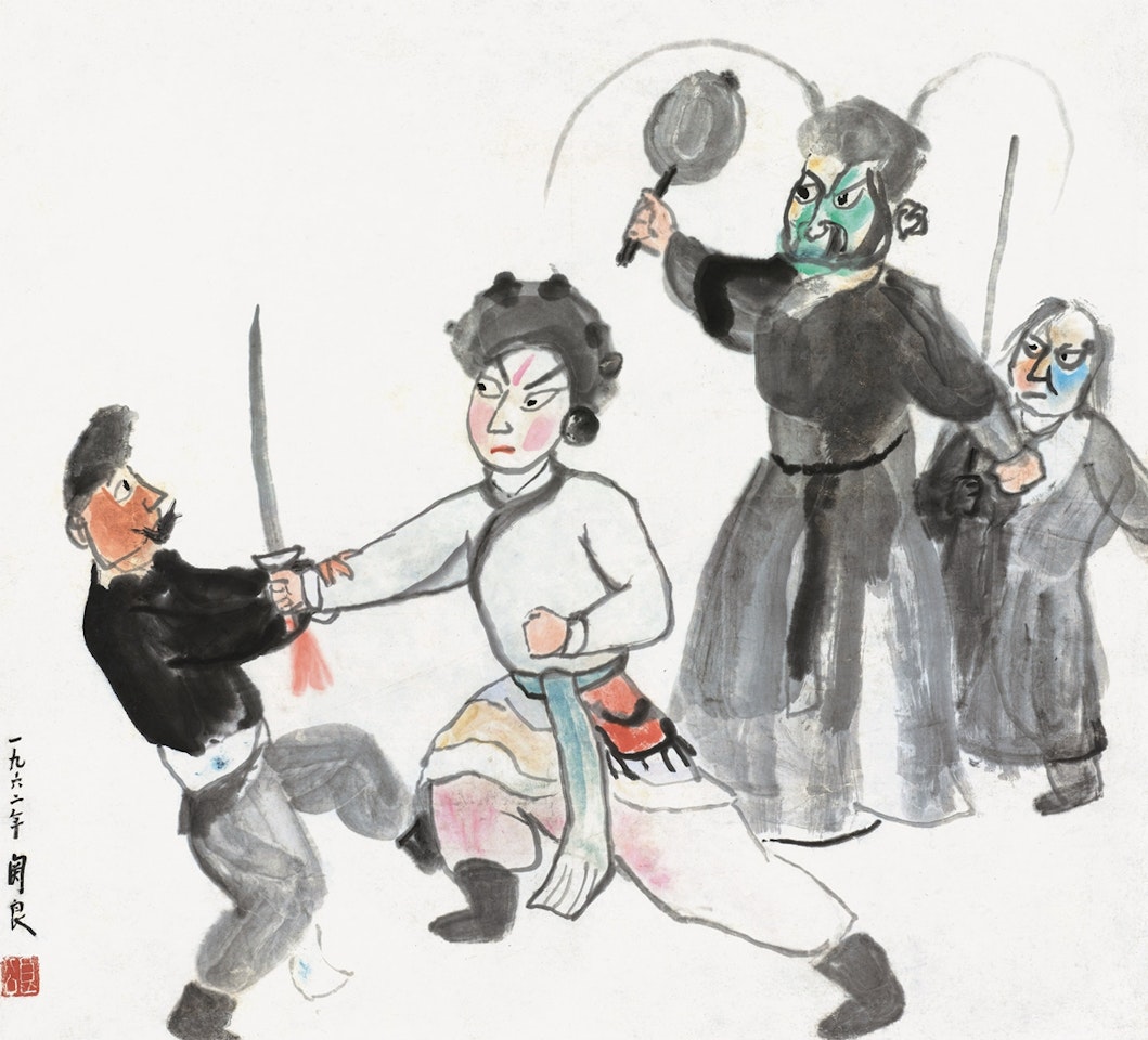 Opera Characters by Guan Liang
