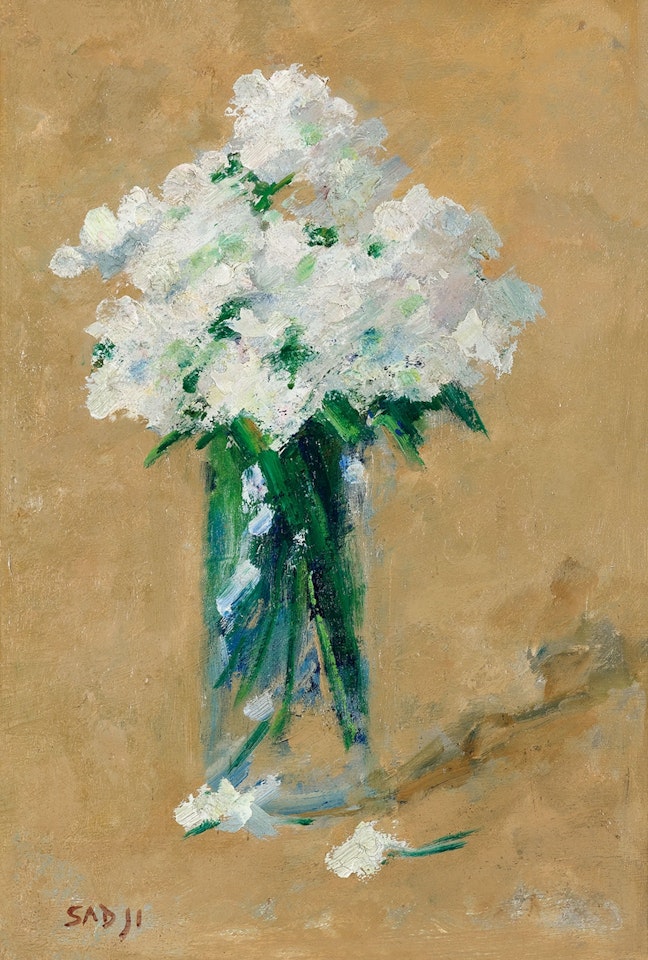 Vased Flowers by Sha Qi