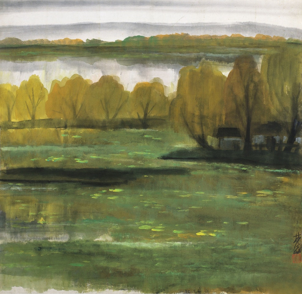 Autumn by Lin Fengmian