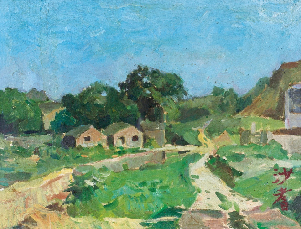 Village by Sha Qi