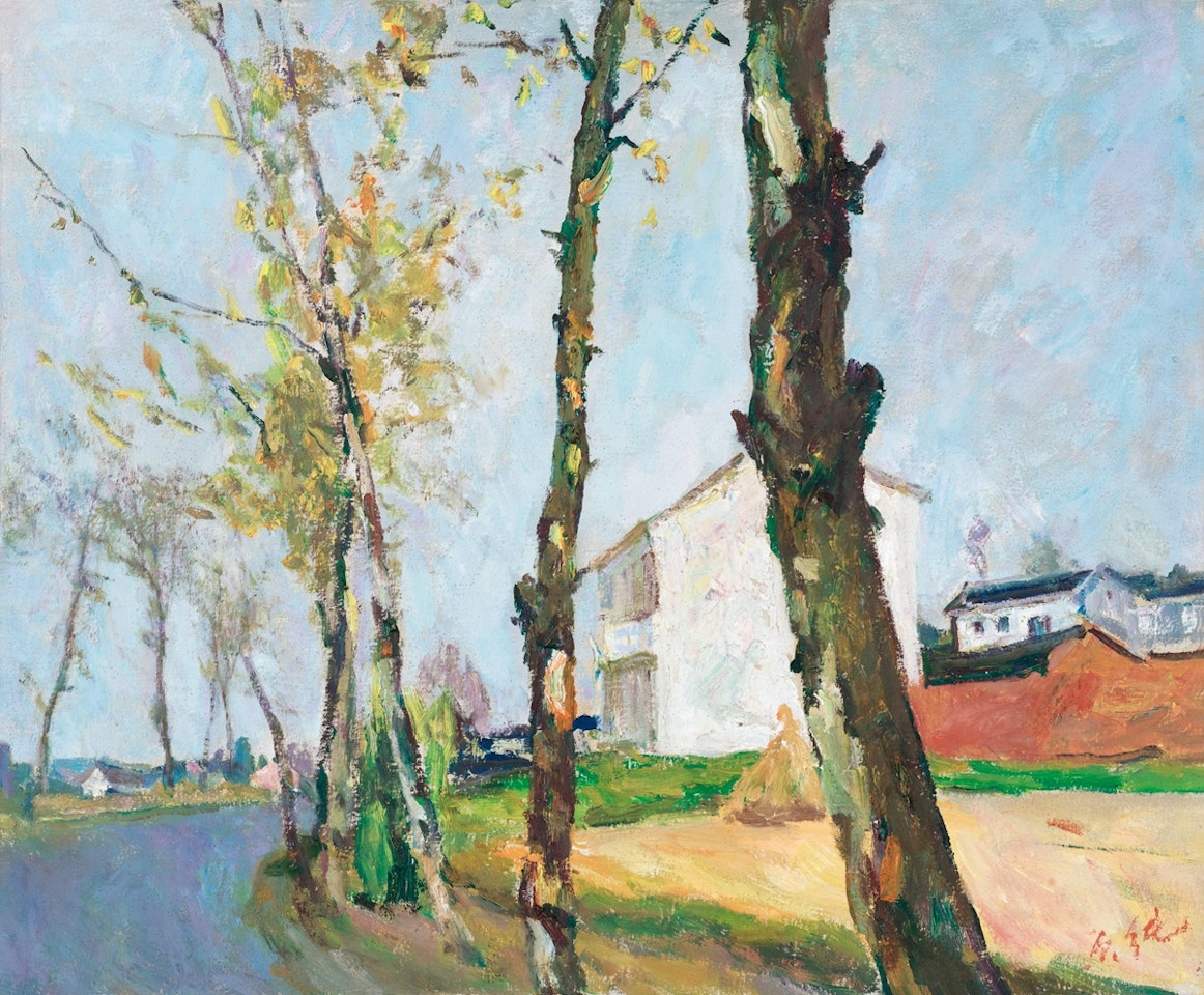 Tree by the Path by Luo Erchun