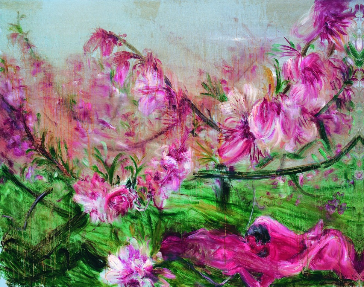 PEACH BLOSSOM by Zhou Chunya