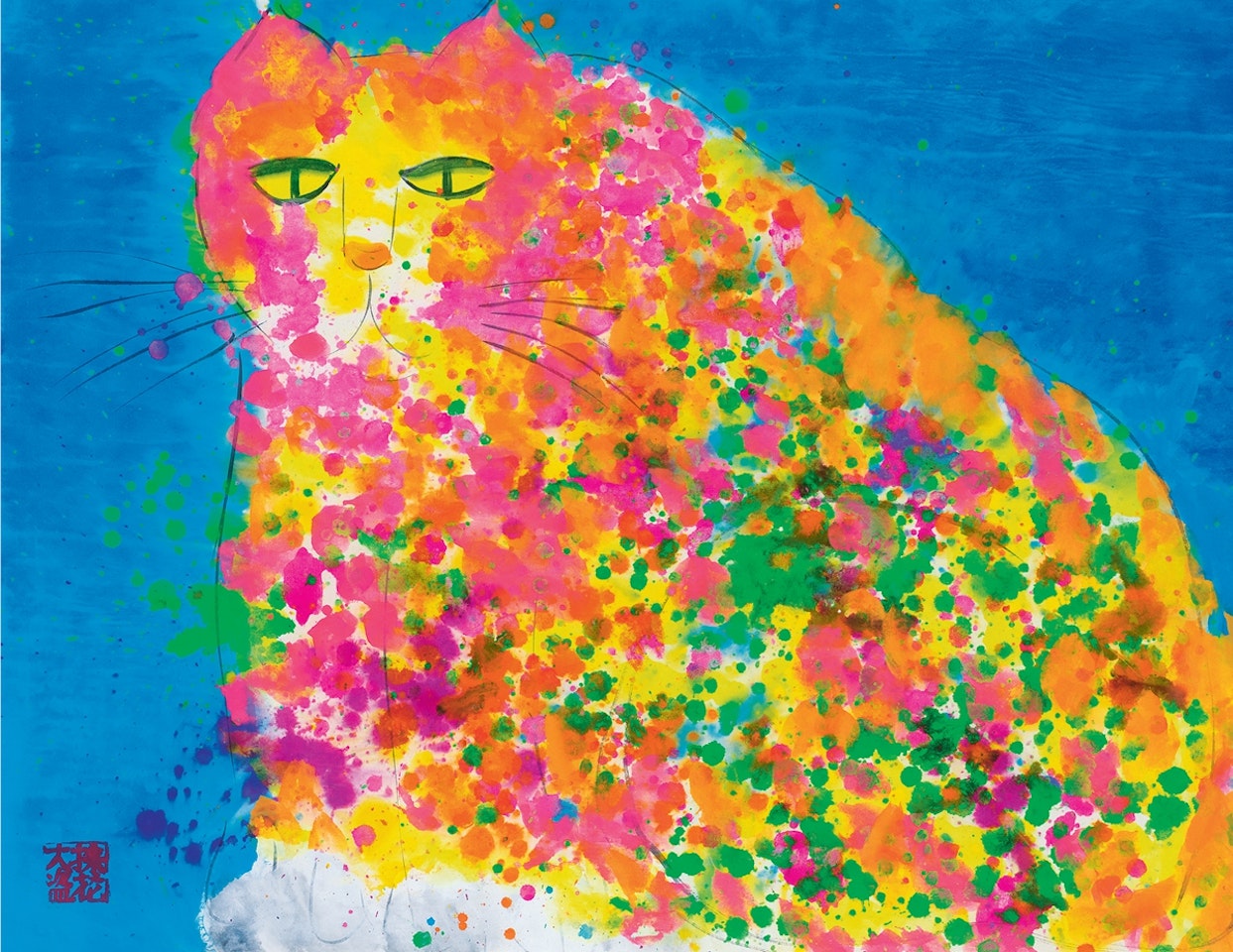 Kittens by Walasse Ting