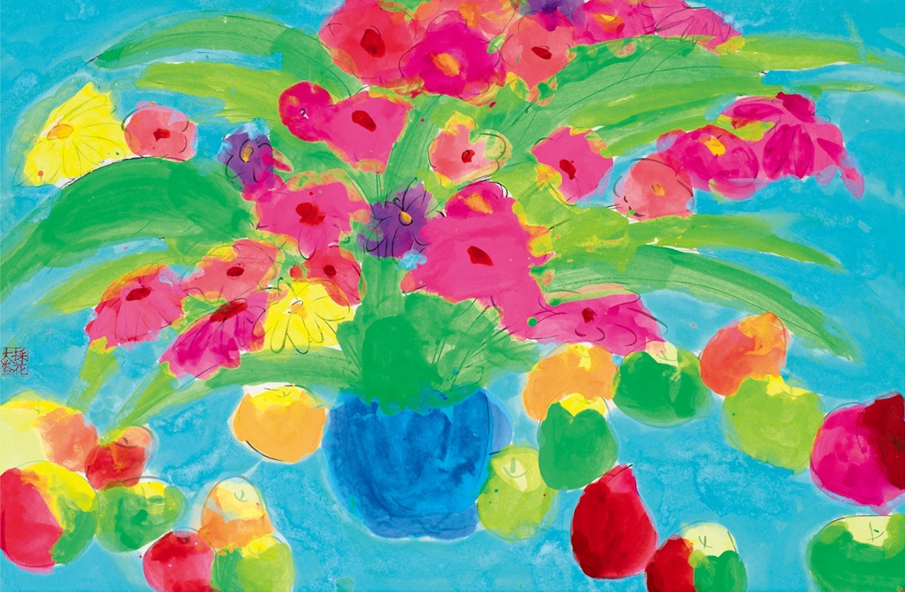 Spring by Walasse Ting