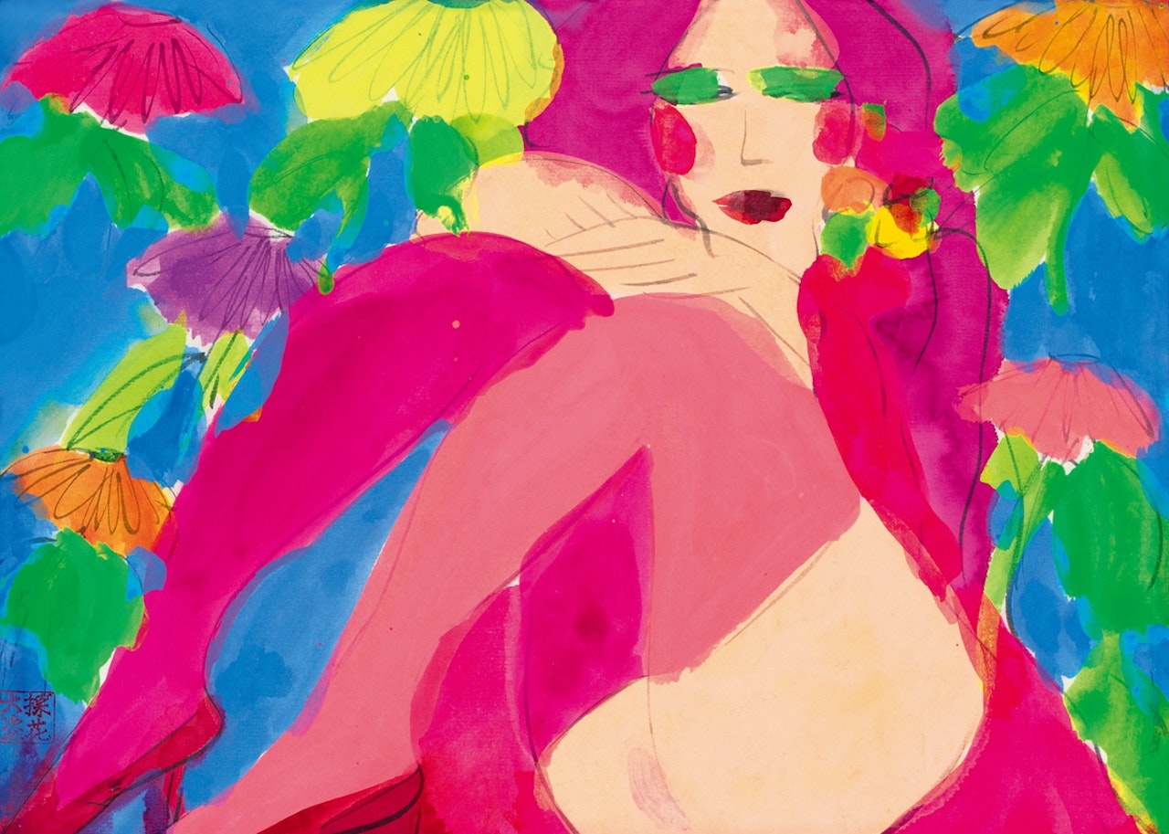 Shake Your Tailfeather by Walasse Ting