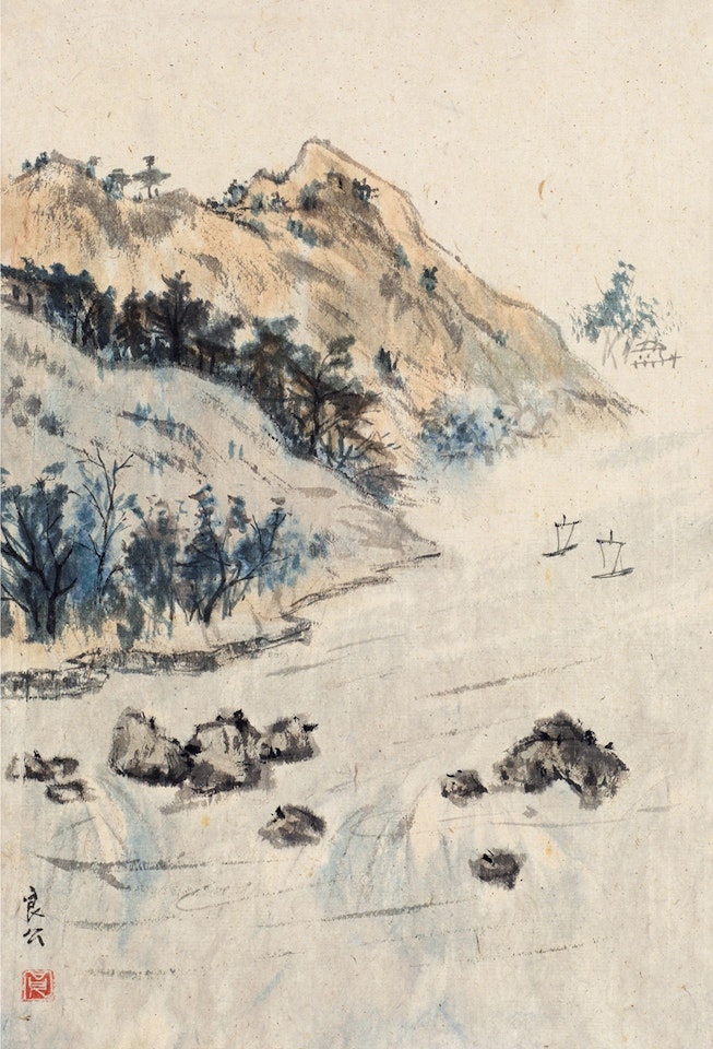 Landscape by Guan Liang