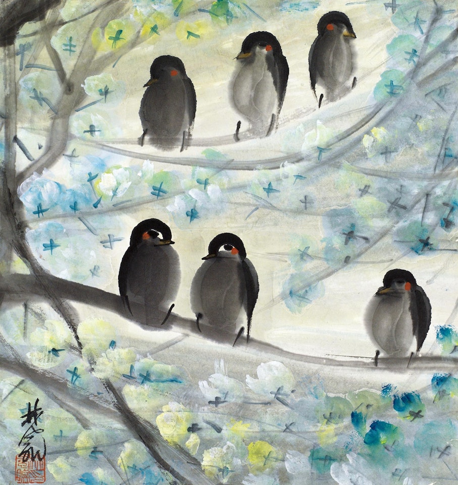 Spring by Lin Fengmian