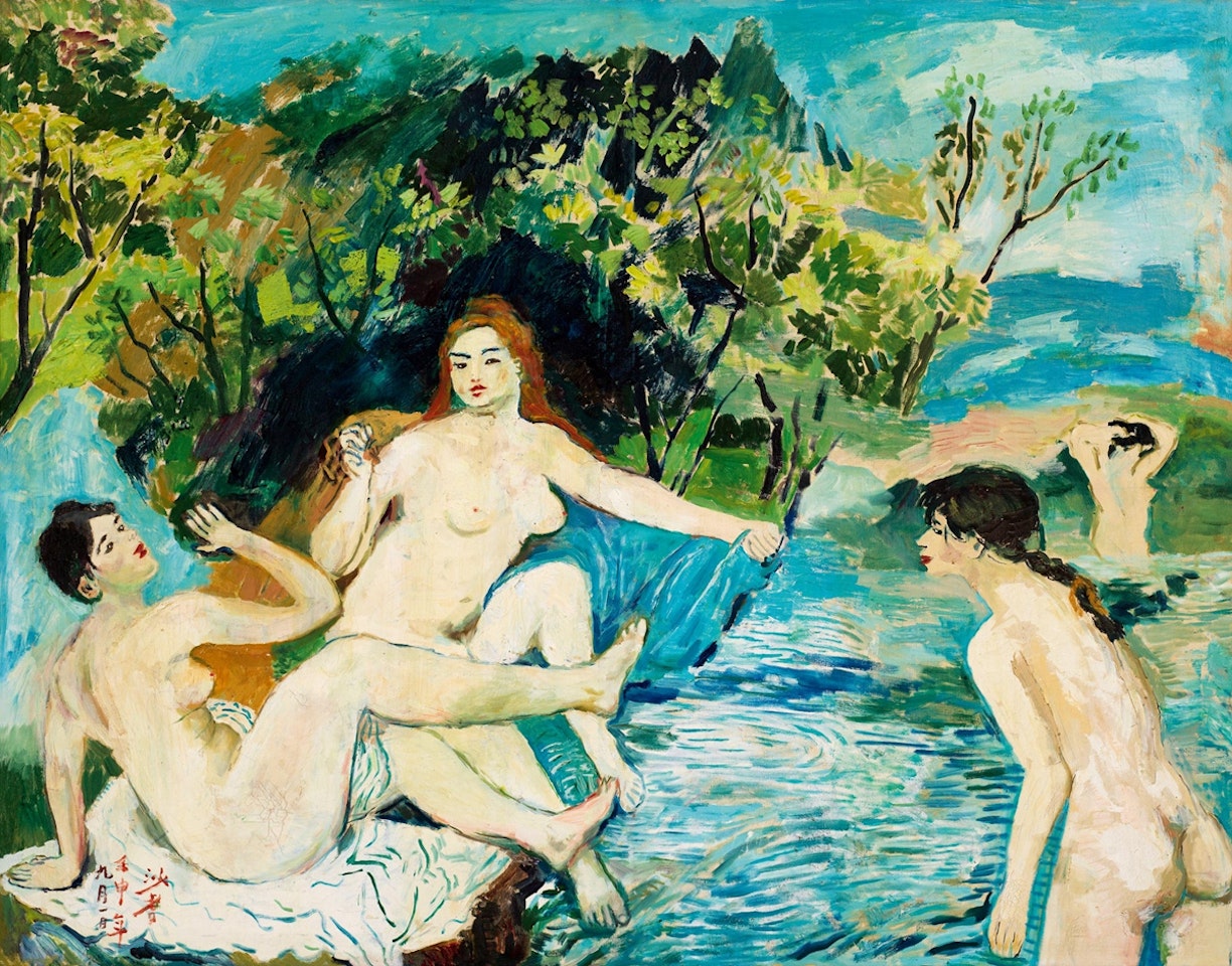 Four Beauties by Sha Qi