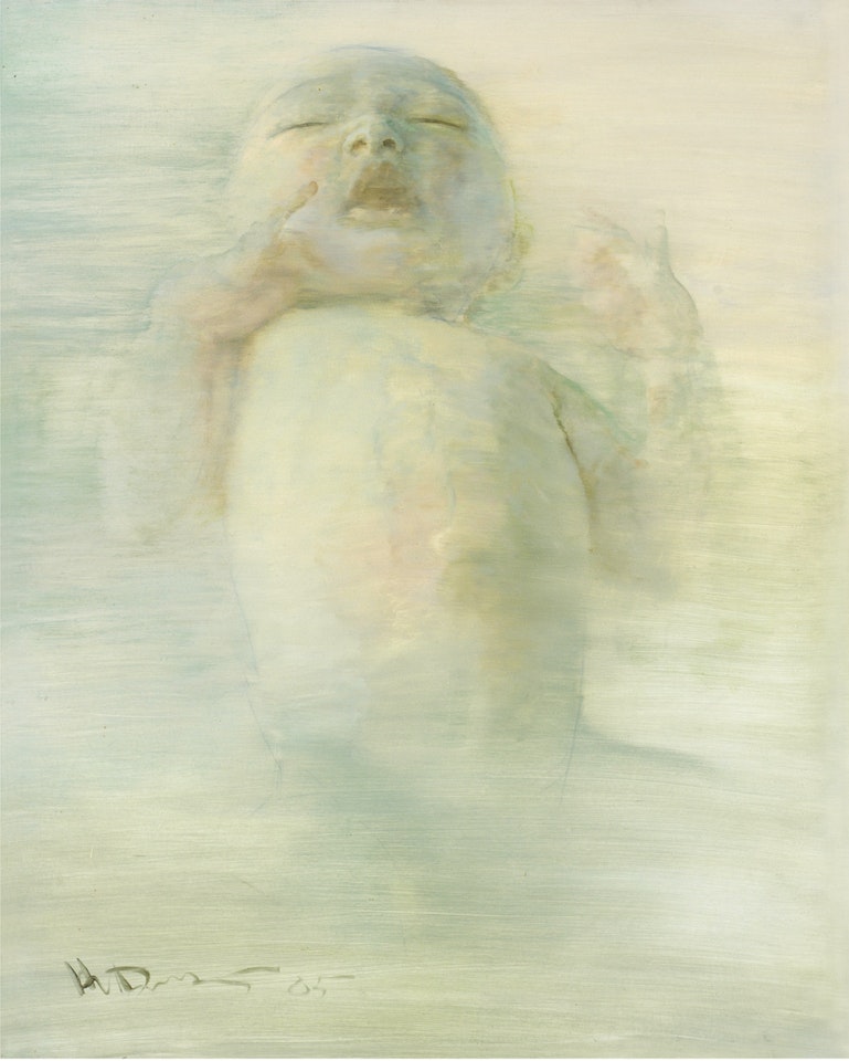 A Lying Baby by He Duoling