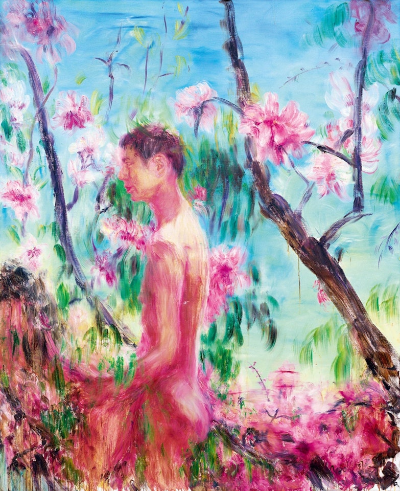 Flower and Boy by Zhou Chunya