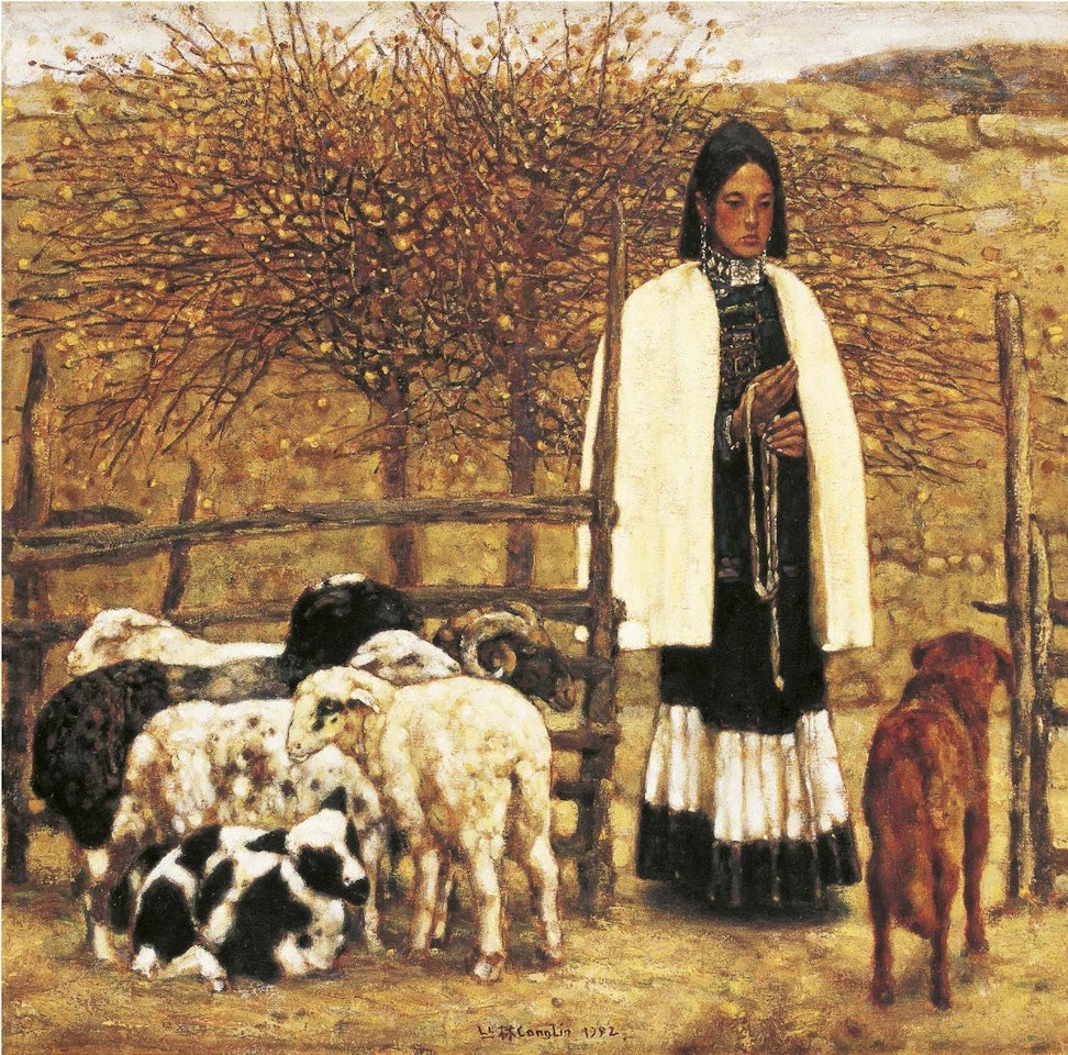 SHEPHERDESS by Cheng Conglin