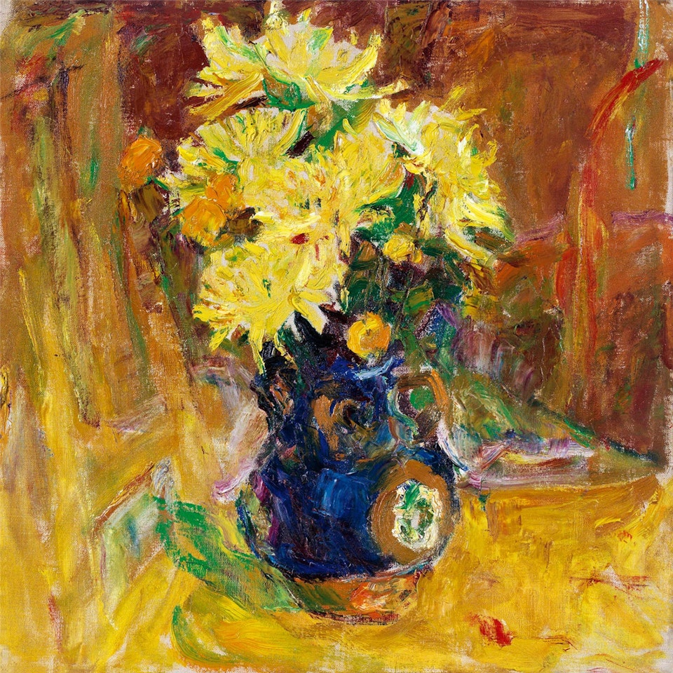 Yellow Chrysanthemum by Luo Erchun