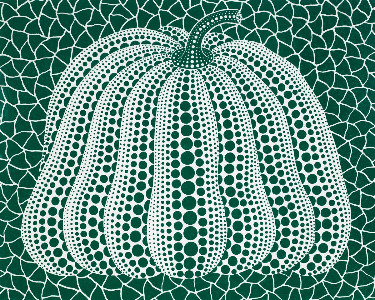 Pumpkin G by Yayoi Kusama