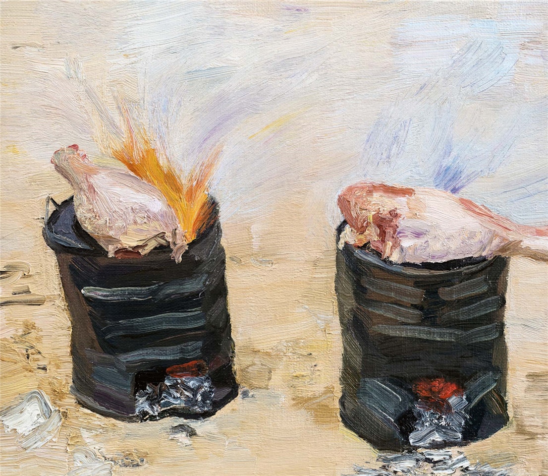 Picnic by Liu Xiaodong