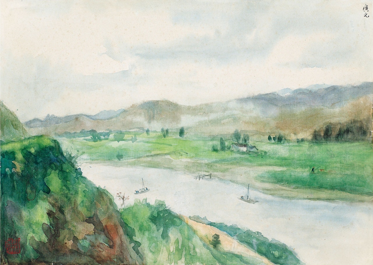 Guangyuan Landscape by Guan Liang