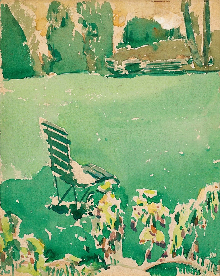 A Scenery of a Park by Wu Dayu