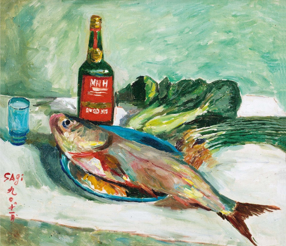 Still Life with Fish by Sha Qi
