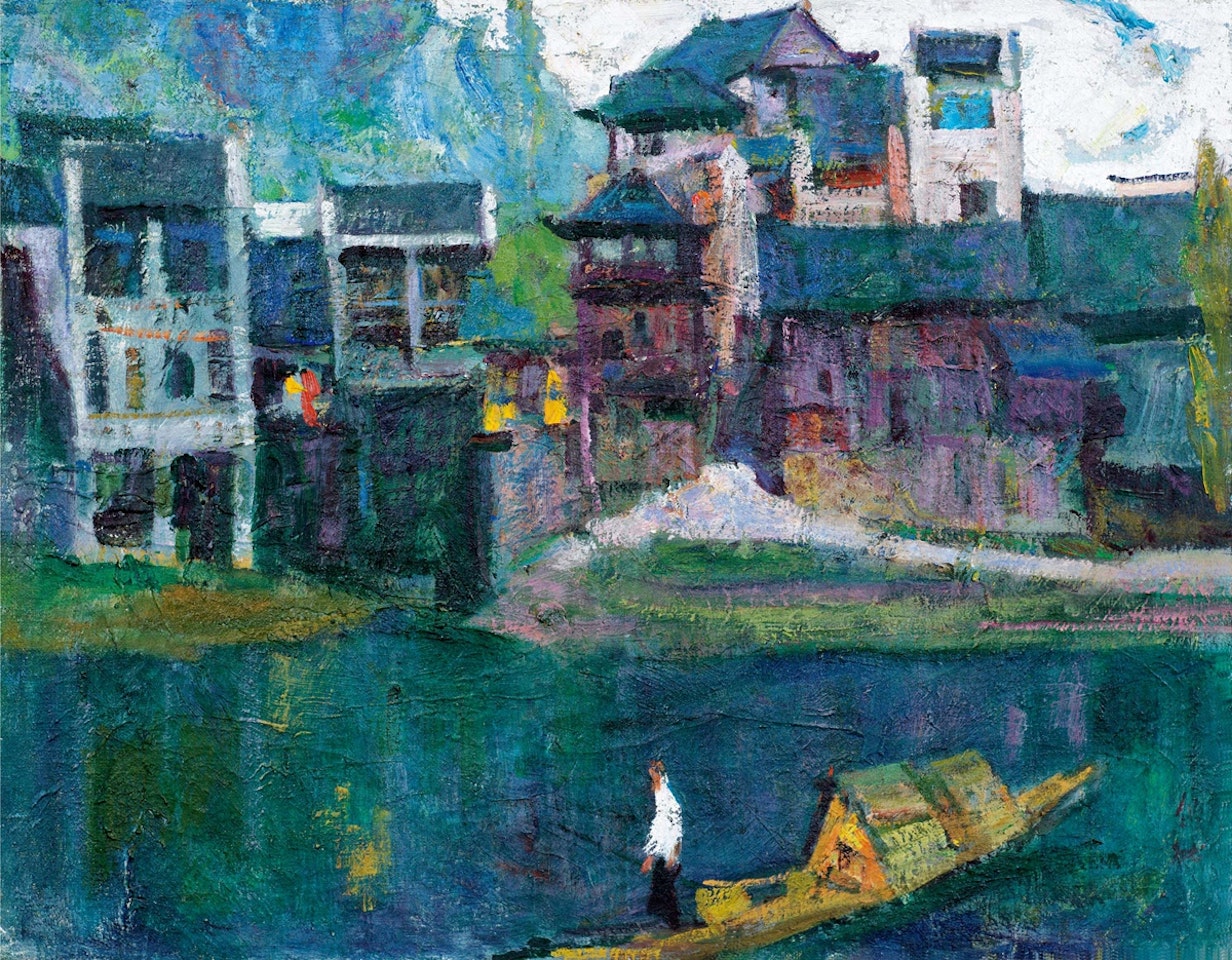 A Corner of a Town by Luo Erchun