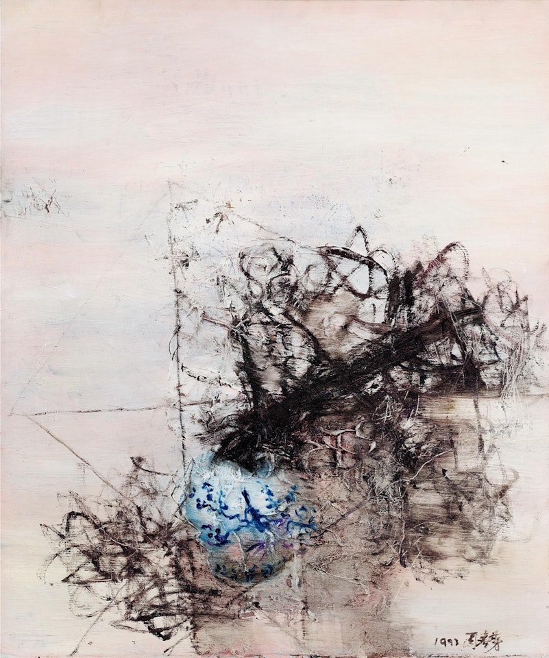 Plum in the Vase by Zhou Chunya