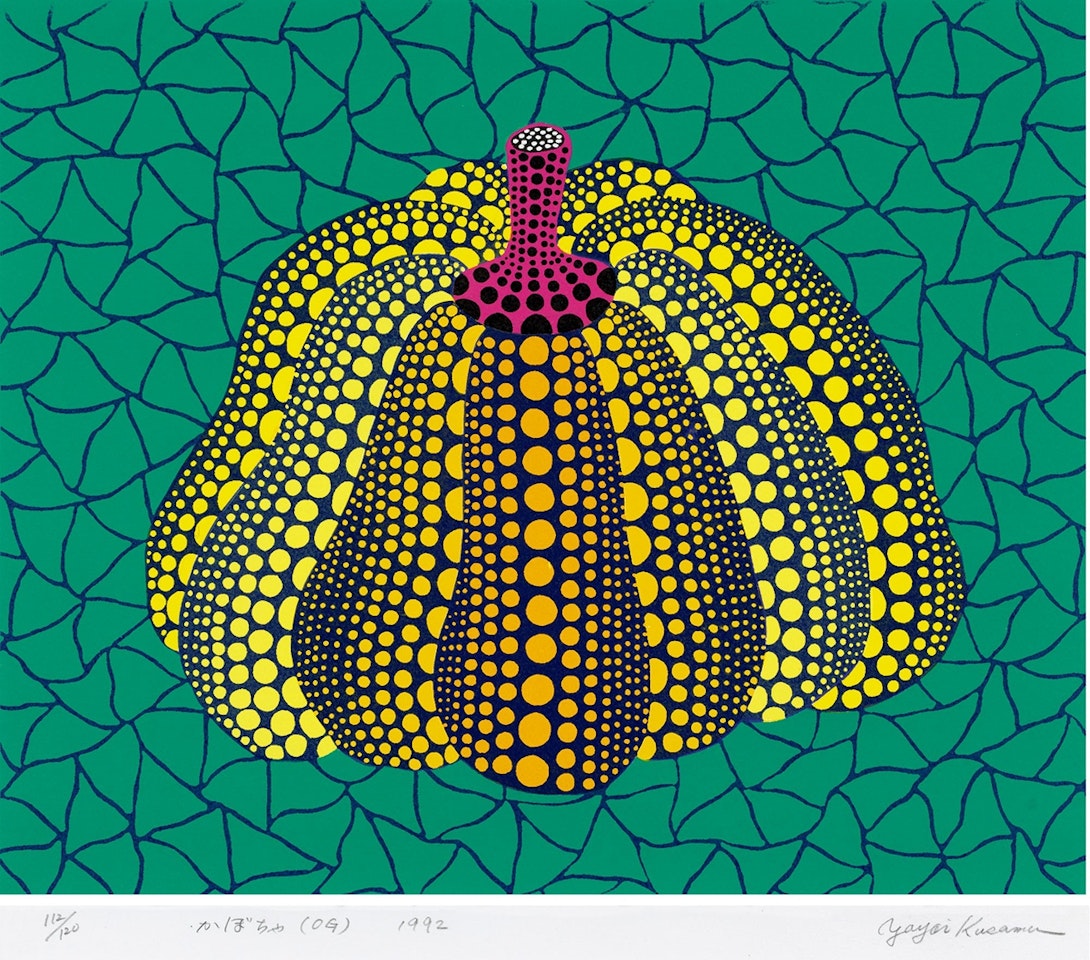 Colorful Pumpkin by Yayoi Kusama