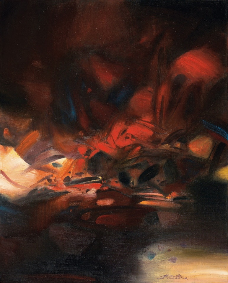 Lueur du Souvenir by Chu Teh-Chun