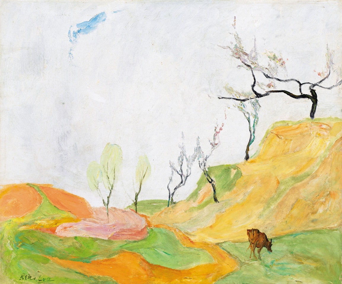 The Cloudless Sky Murmurs Low by Luo Erchun