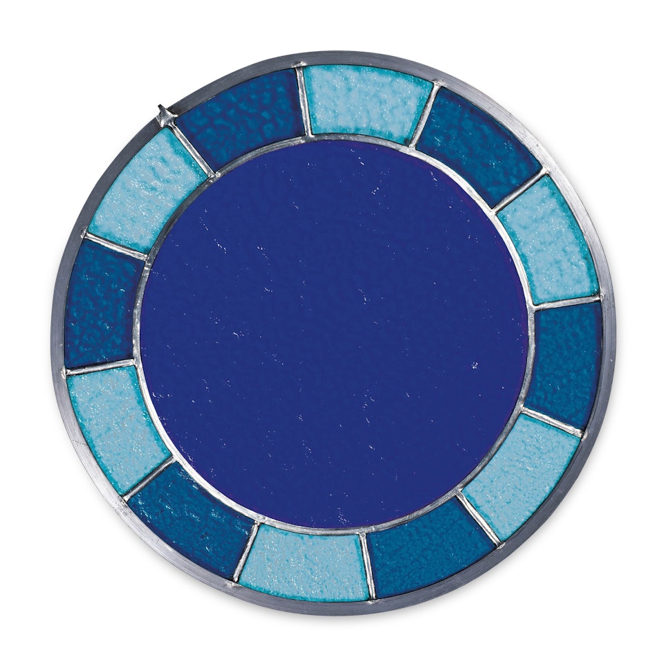 Blue Blue Blue Clock by Ugo Rondinone