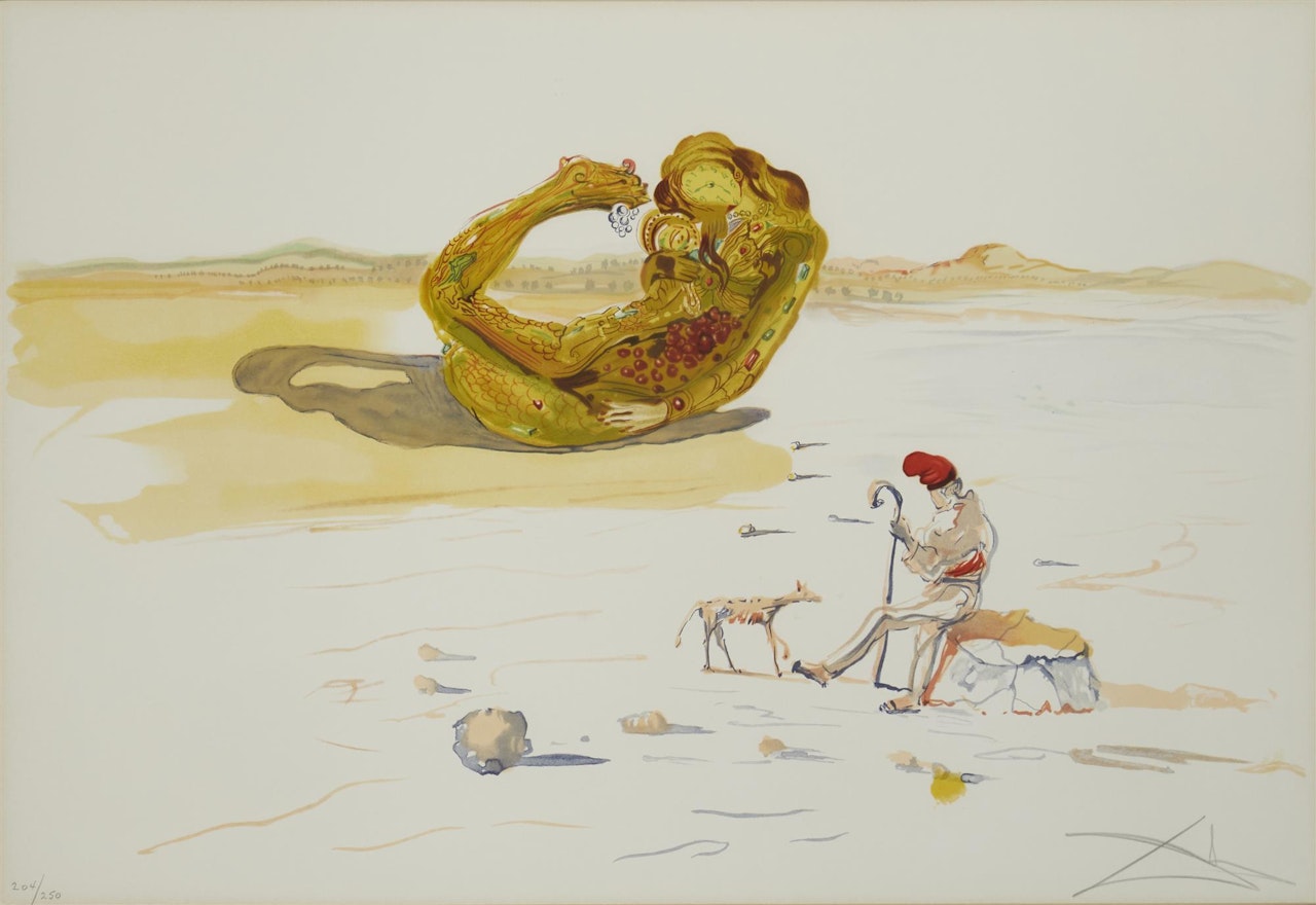 "Desert Watch, from Time," by Salvador Dali