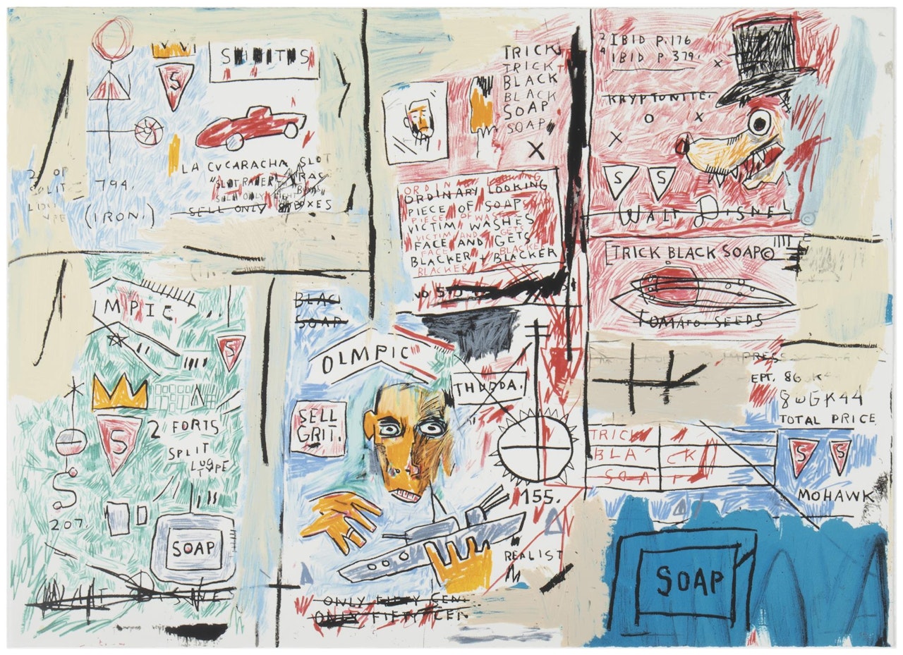 Olympic by Jean-Michel Basquiat