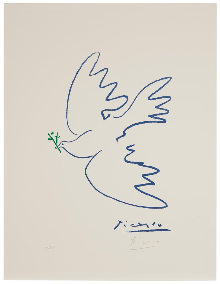 "Dove of Peace," by Pablo Picasso