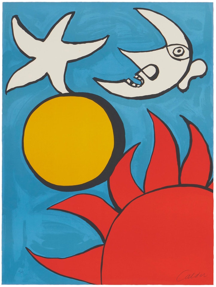 "Potpourri en ciel," by Alexander Calder