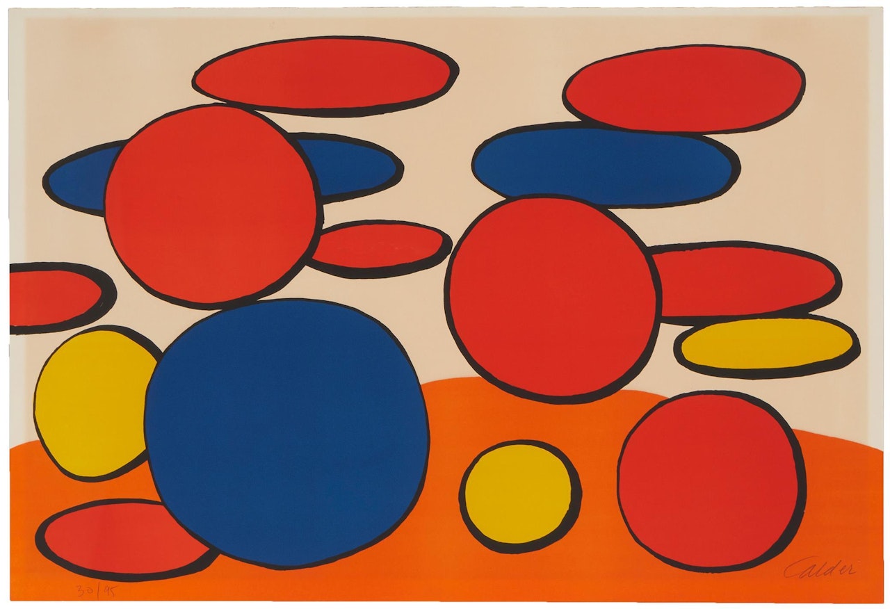 "Composition aux cercles," by Alexander Calder