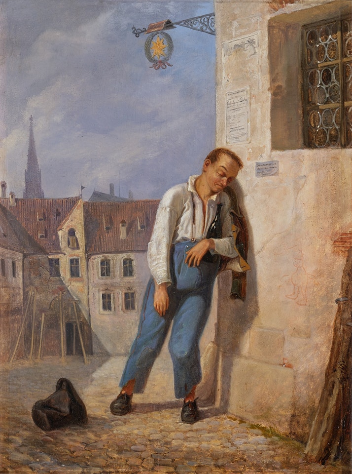The Drunkard (Der Betrunkene) by Carl Spitzweg
