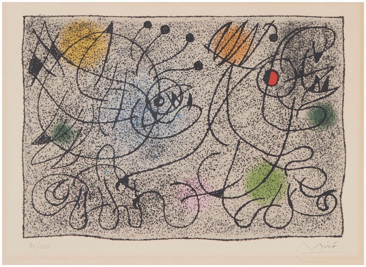 Untitled (from the "Flight" portfolio) by Joan Miró