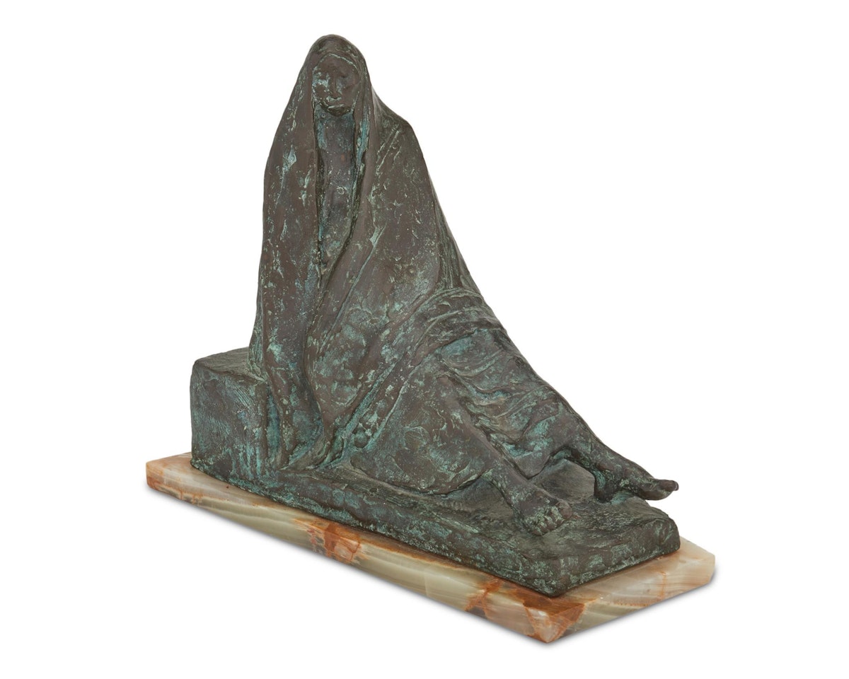 "Seated Woman with Rebozo," by Francisco Zuñiga