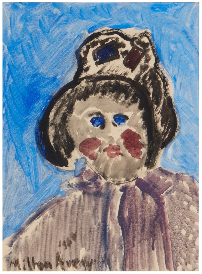 "Girl with Rosy Cheeks," by Milton Avery