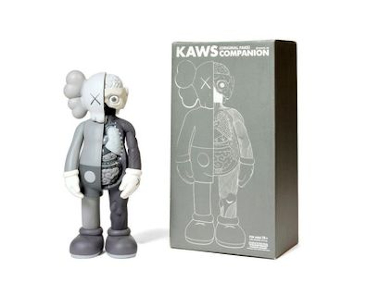 ORIGINALFAKE COMPANION (Grey) by Kaws