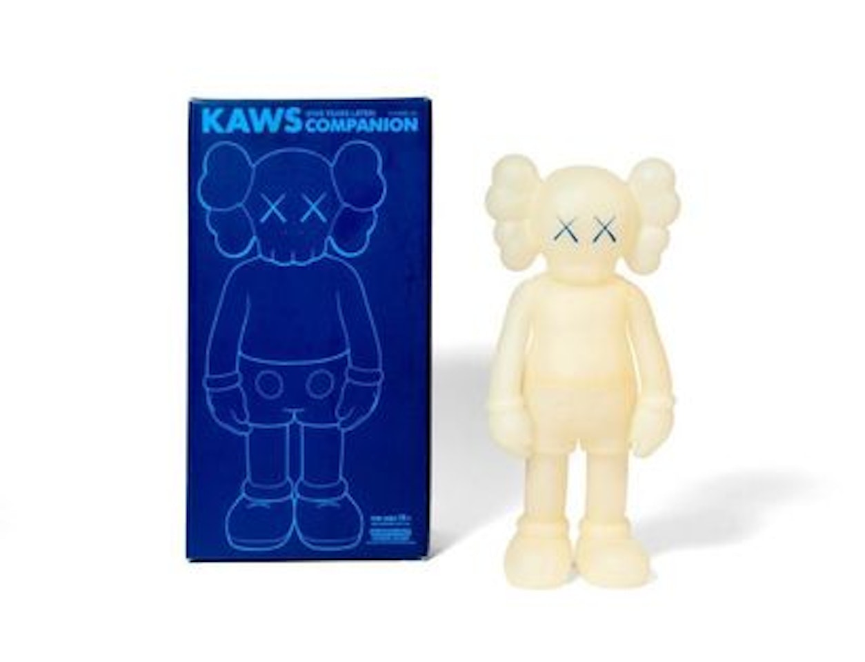 FIVE YEARS LATER COMPANION
(Glow in the Dark / Blue) by Kaws