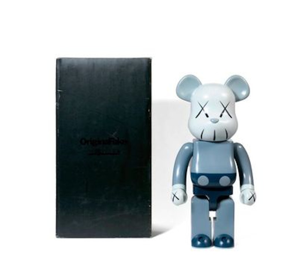 BEARBRICK COMPANION 1 000 %
(Grey / Blue) by Kaws