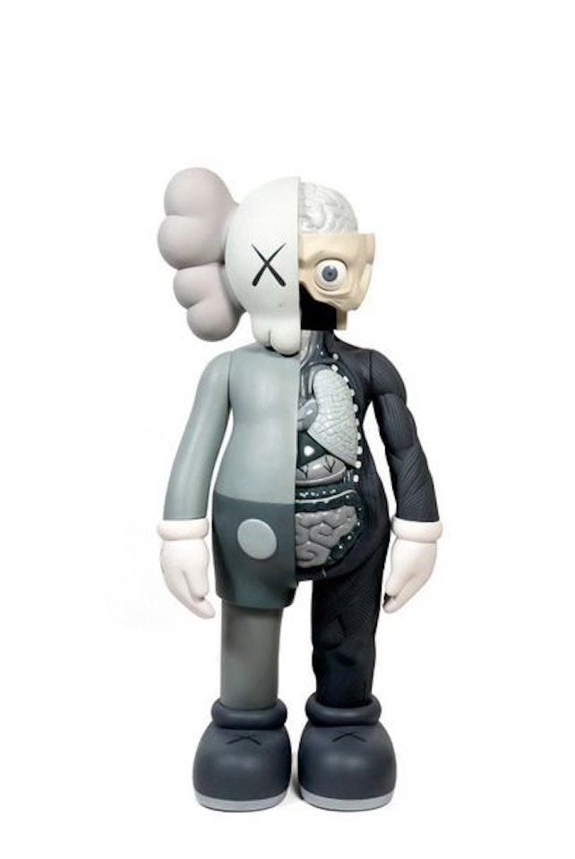 FOUR FOOT DISSECTED COMPANION (Grey) by Kaws