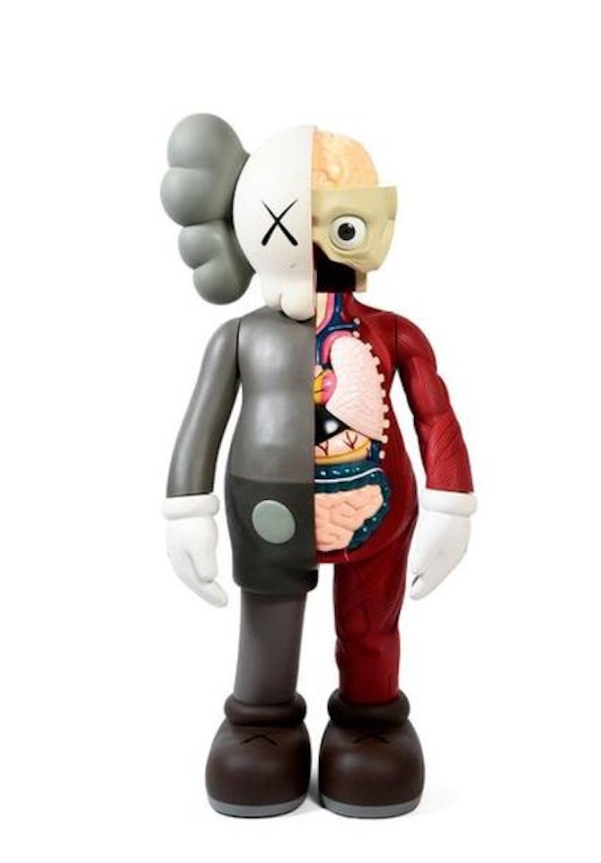 FOUR FOOT DISSECTED COMPANION (Brown) by Kaws