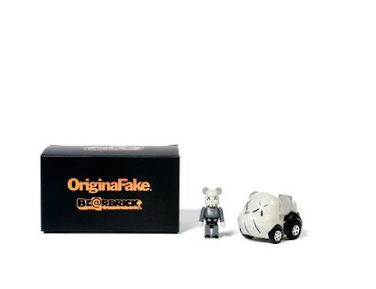 TAKARA TOMY CHORO-Q (Grey) by Kaws