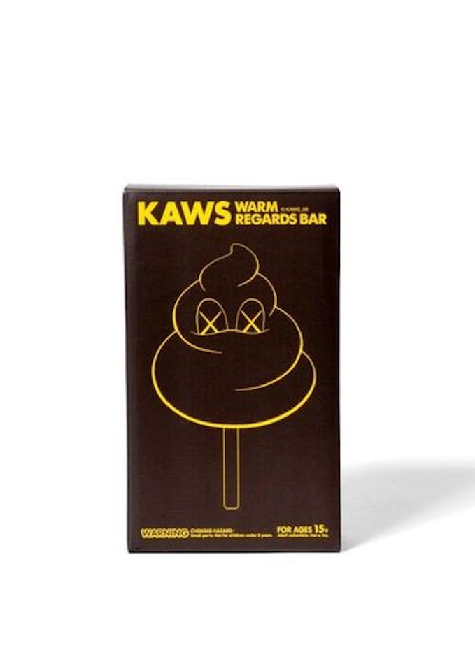 WARM REGARDS BAR (Brown) by Kaws