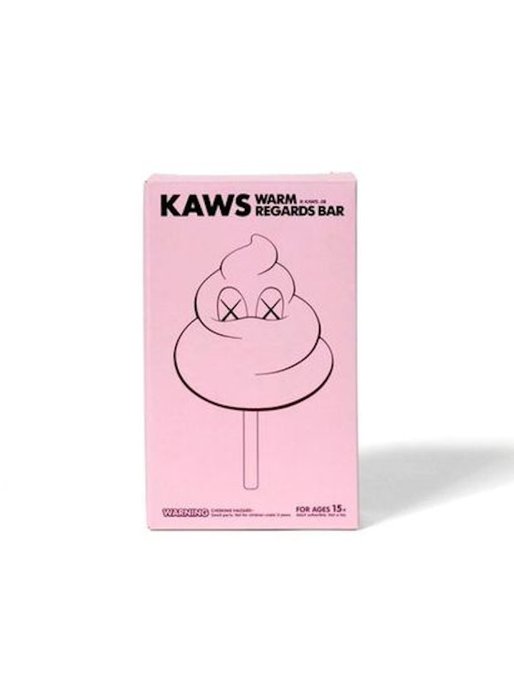 WARM REGARDS BAR (Pink) by Kaws