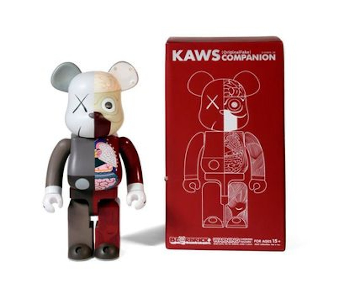BEARBRICK DISSECTED COMPANION
1 000 % (Brown) by Kaws