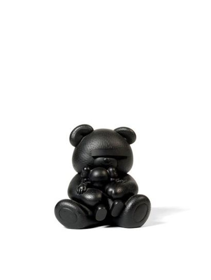 UNDERCOVER BEAR COMPANION (Black) by Kaws