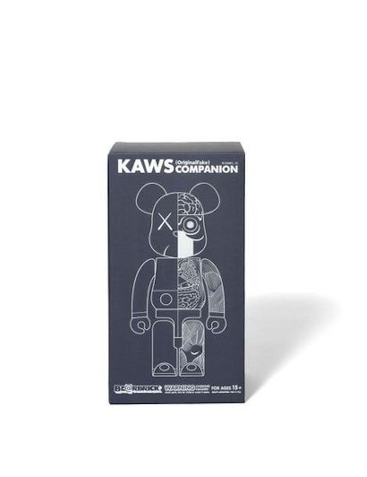 BEARBRICK COMPANION (ORIGINALFAKE)
400 % (Grey) by Kaws